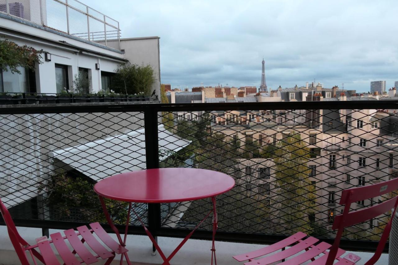 Eiffel Tower Studio Lacoste Párizs Kültér fotó
